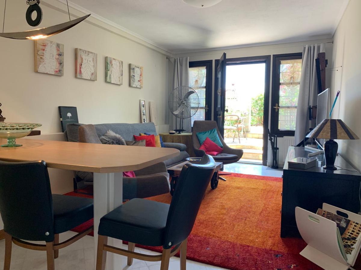 Gemuetliches Appartement In Ano Poli Thessaloniki Buitenkant foto