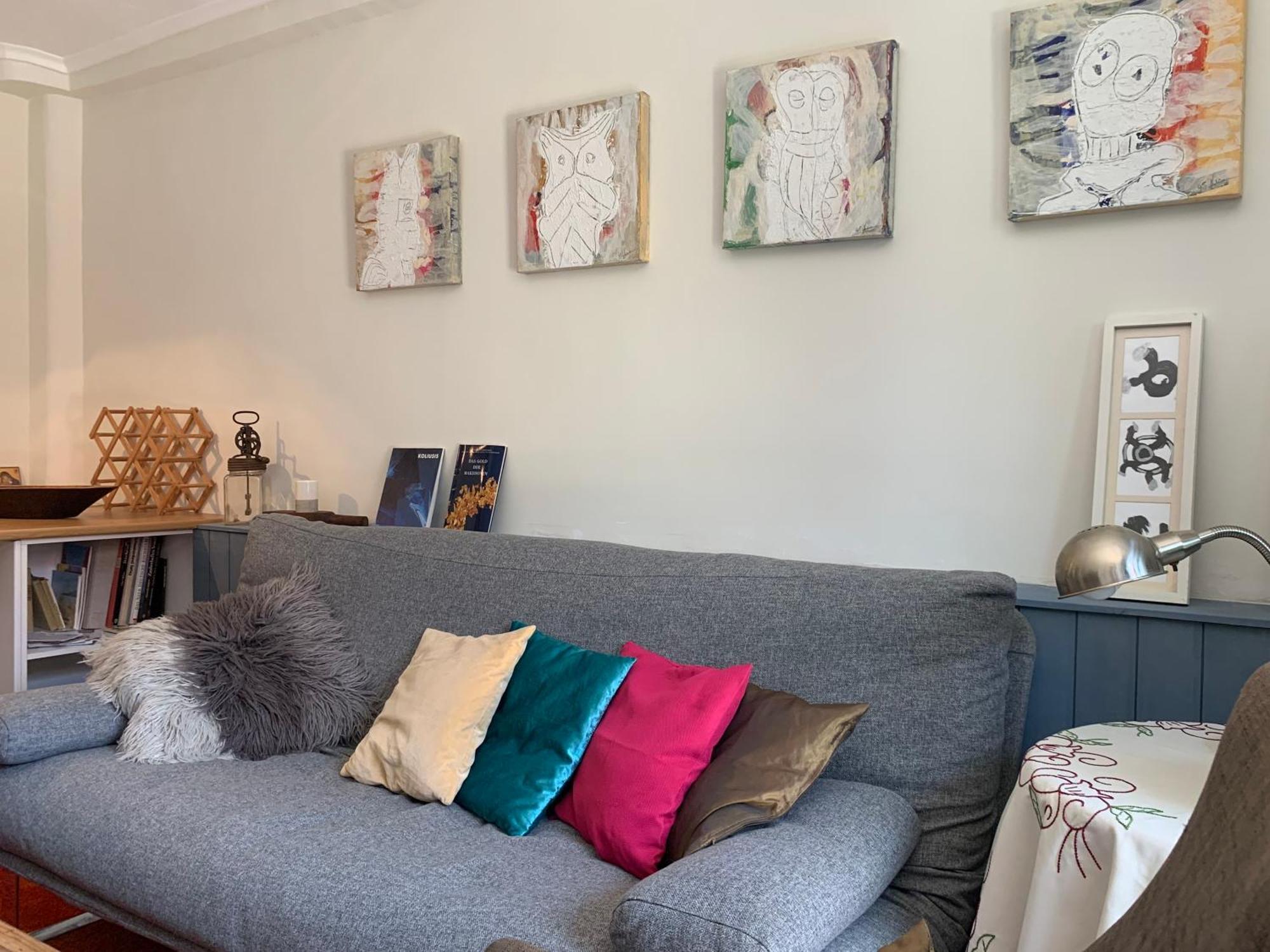 Gemuetliches Appartement In Ano Poli Thessaloniki Buitenkant foto